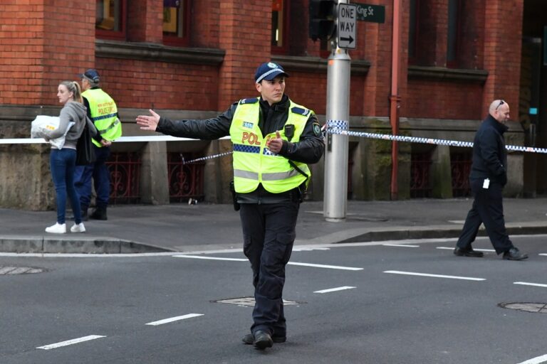 Deadly shooting rocks Bondi Beach