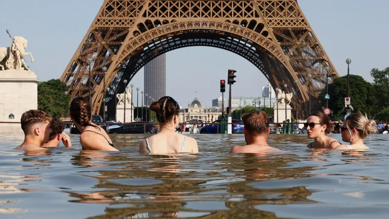 Paris Heat Wave Sparks Climate Blame Debate