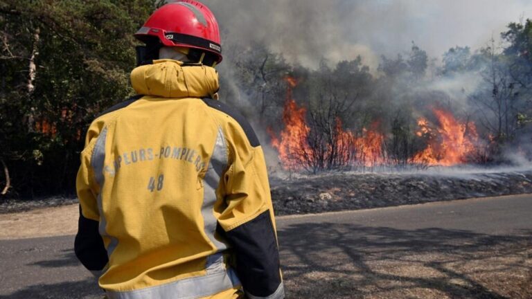Wildfire in Southern France Forces Village Evacuations