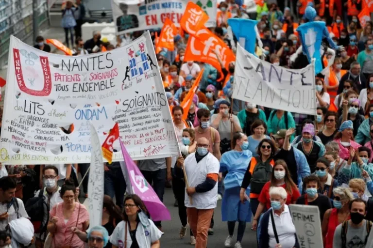 France Hospital Workers Hold Pay Protest Today