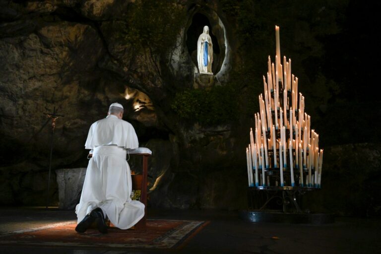 France Pope Visit Reaches Lourdes On September 27 France Pope Visit Reaches Lourdes On September 27