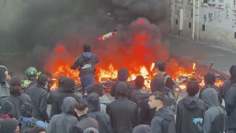 France Protests Change Political Debate Ahead of Election France Protests Change Political Debate Ahead of Election