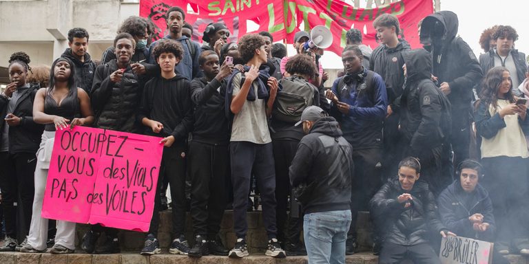 French School Protests Highlight Education Inequality French School Protests Highlight Education Inequality